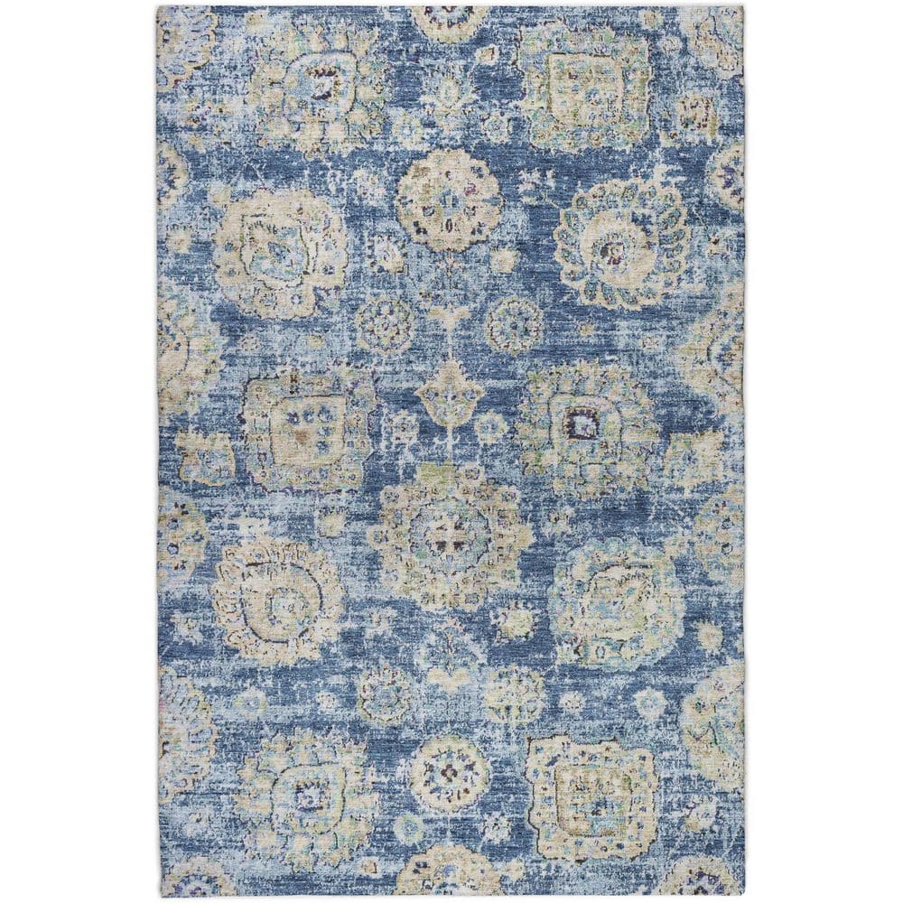 Dream Shag Premium Machine Washable Abstract ADS634 Blue 9 ft. x 12 ft. Area Rug price history on PriceWatchPro