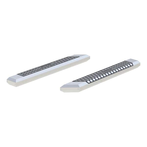 AdvantEDGE 5-1/2" x 53" Chrome Aluminum Side Bars (No Brackets)