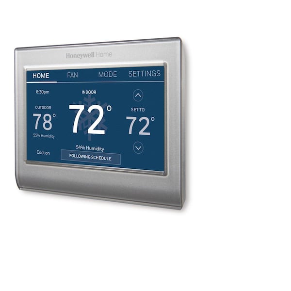 Wi-Fi Smart Color 7-Day Programmable Smart Thermostat with Color-Changing  Touchscreen Display