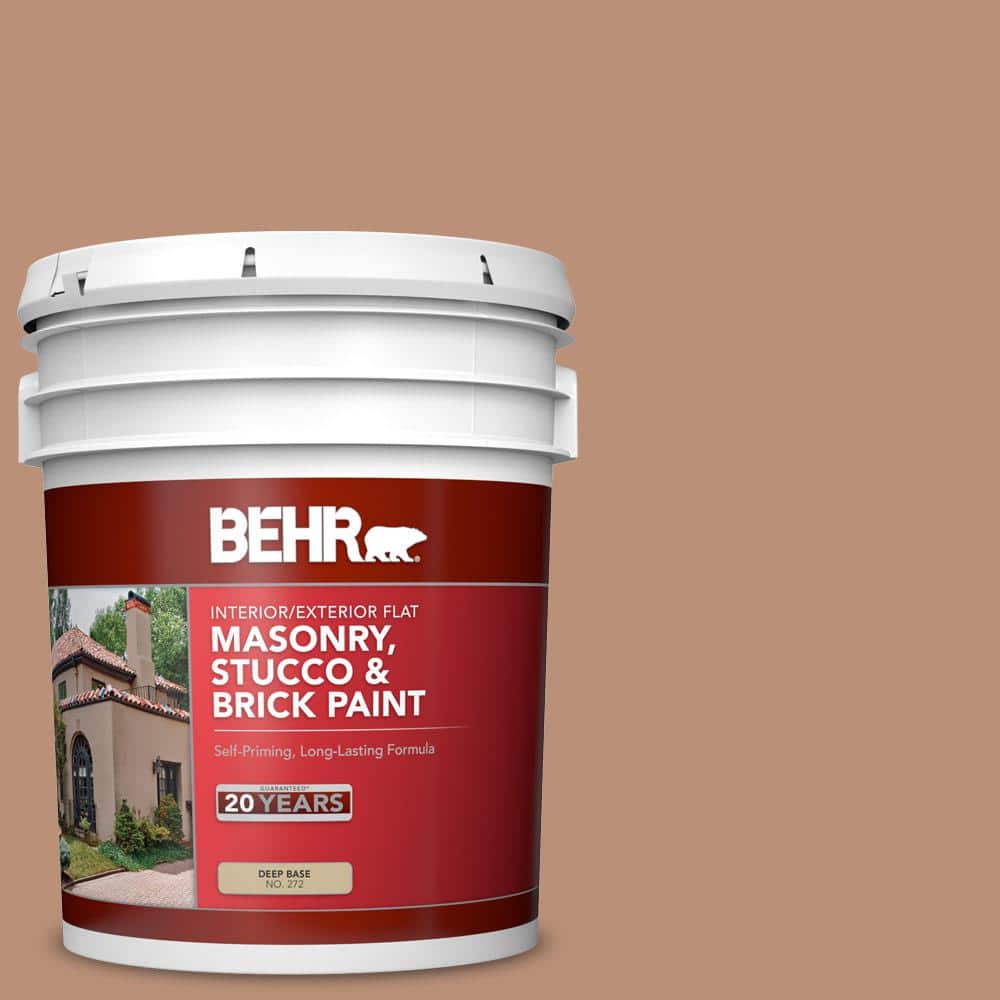 5 gal. #BXC-46 Mojave Dusk Flat Interior/Exterior Masonry, Stucco and Brick
