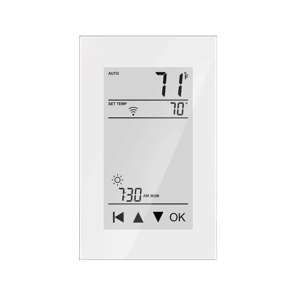 7-Day Smart Home Floor Heating Thermostat w/Floor Sensor price history on PriceWatchPro