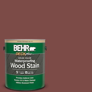 1 gal. #SC-118 Terra Cotta Solid Color Waterproofing Exterior Wood Stain