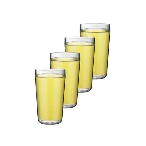 Kraftware 24 oz. Insulated Drinkware in Lemon (Set of 4)-DISCONTINUED
