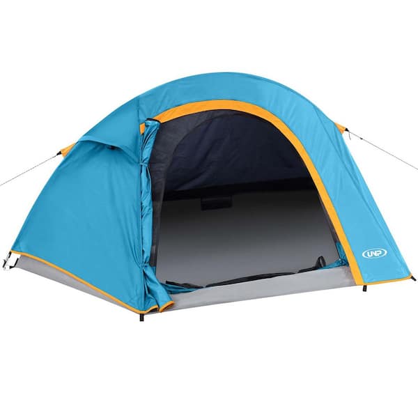 Wakeman Outdoors 2-Person Brick Red Happy Camper Tent