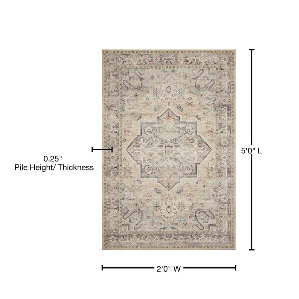 Elysian Ivory Oriental 9' x 12' Flat Woven Synthetic Rug