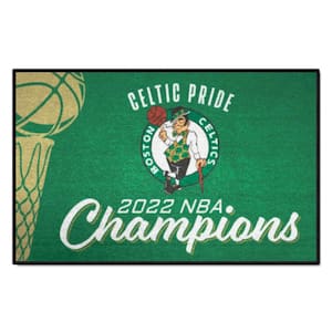 Boston Celtics Green 2022 NBA Finals Champions 1.5 ft. x 2.5 ft. Starter Mat Accent Rug