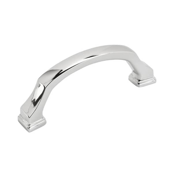 Amerock Revitalize 3 in. (76mm) Traditional Polished Chrome Arch Cabinet Pull
