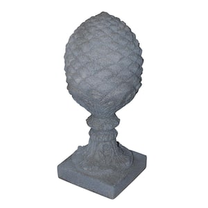 Granite Finish Pineapple Finial Statuary