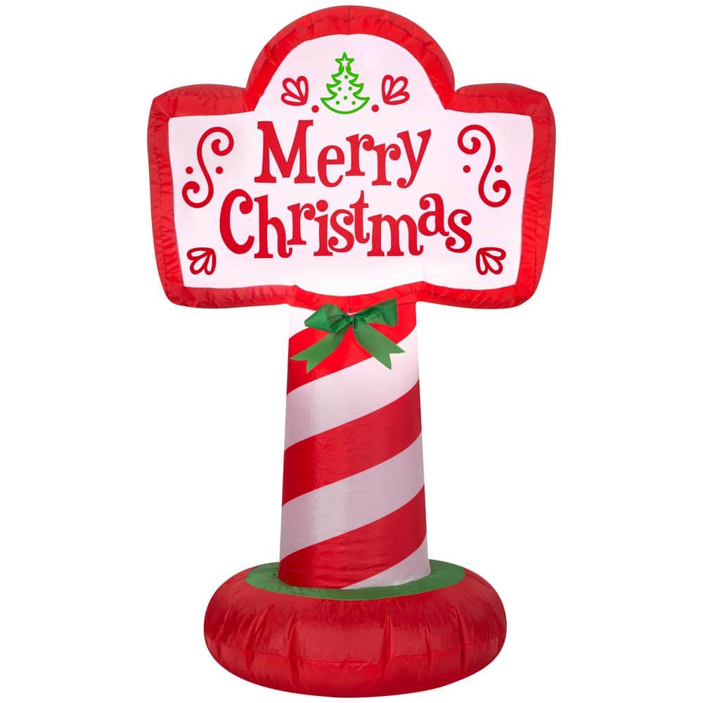 3 ft. Tall x 1.4 ft. W Christmas Inflatable Airblown-Outdoor Merry Christma