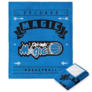 NBA Hardwood Classic Magic Multicolor Polyester Silk Touch Throw Blanket