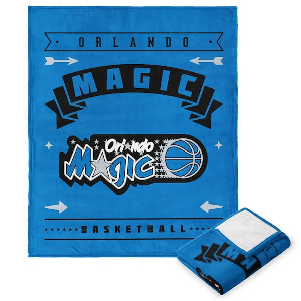 THE NORTHWEST GROUP NBA Hardwood Classic Magic Multicolor Polyester Silk Touch Throw Blanket