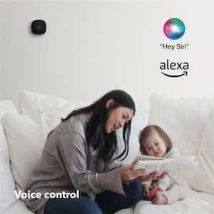 Smart Thermostat Premium with Smart Sensor and Air Quality Monitor Wifi Works with Siri, Alexa, Google Assistant
