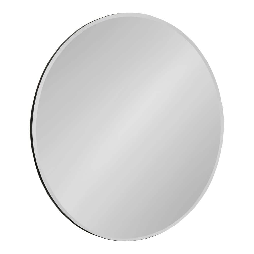 29.72'' Modern Frameless Full-Length Rectangular Wall Mirror