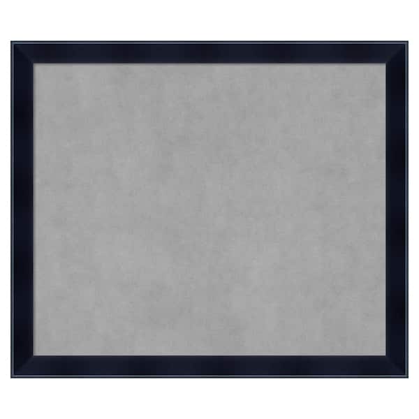 Amanti Art Madison Black 26 in. x 22 in. Framed Magnetic Board