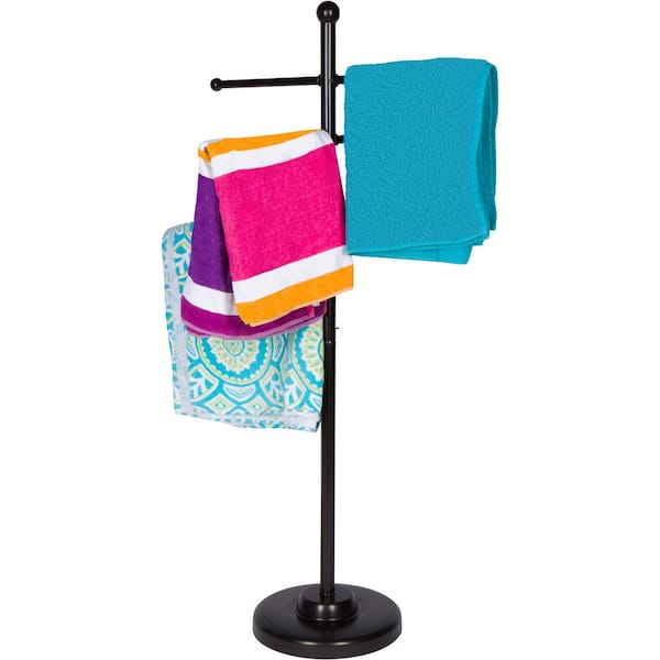 Trademark Innovations 50 in. Towel Rack for Pool and Spa