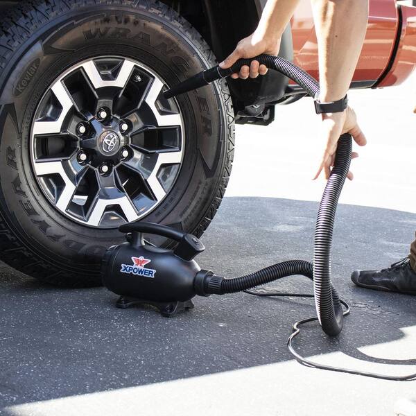 thumbnail image 2 of XPOWER A-5 2 HP Air Duster/Dryer/ Mini Vacuum/ Air Pump/ Computer 2 of 14