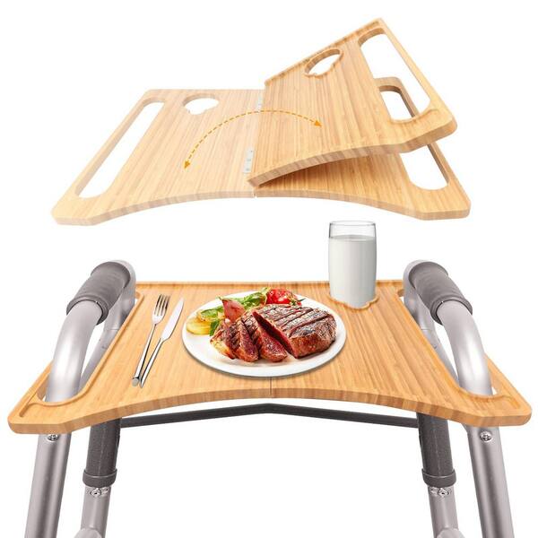 Wudkey Walker Tray for Folding Walker, Tray for Walker for Seniors