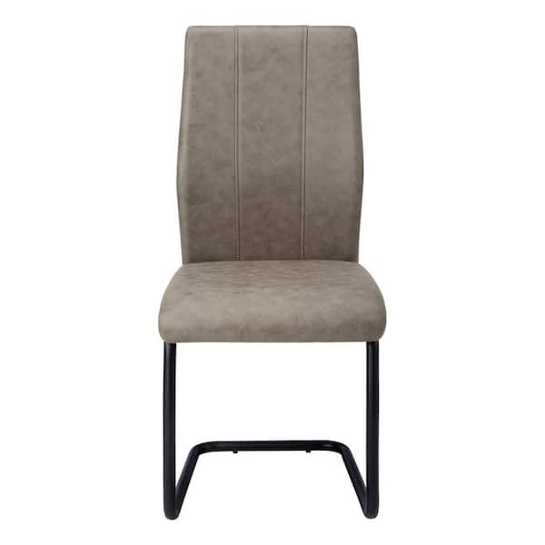 Unbranded Taupe Dining Chair (2-Piece)