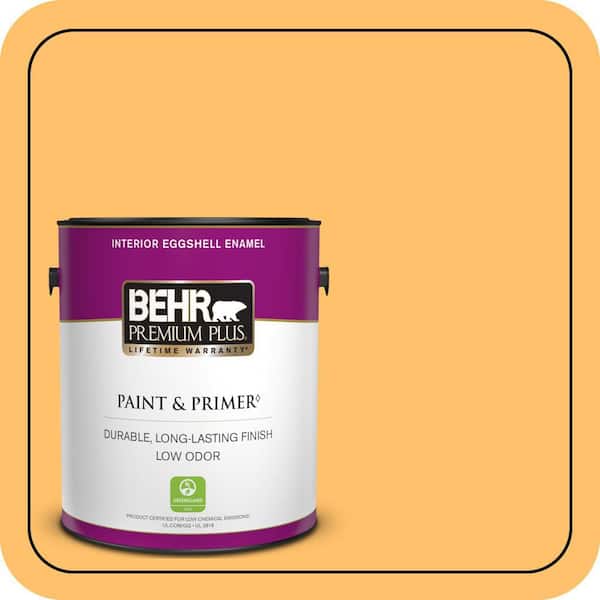 BEHR PREMIUM PLUS 1 gal. #P250-5 Solar Storm Eggshell Enamel Low Odor Interior Paint & Primer