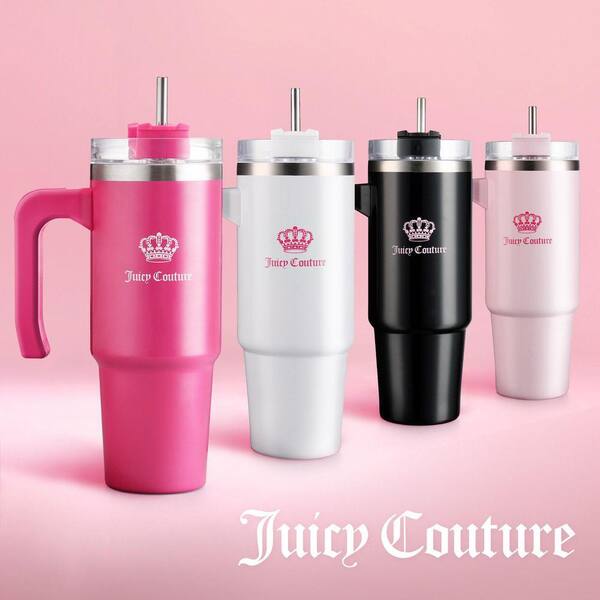 洋楽 juicy JUICY COUTURE Juicy Travel Style 31.5 oz. Jet Black Stainless