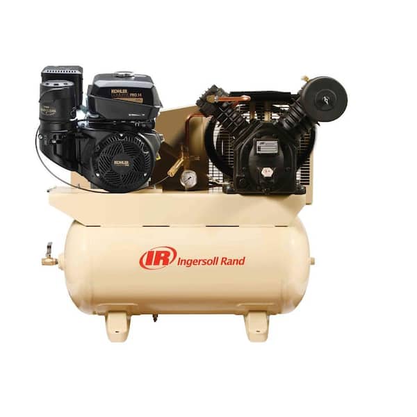Ingersoll Rand Type 30 Reciprocating 30 Gal. 14 HP Gas Truck Mount Air Compressor