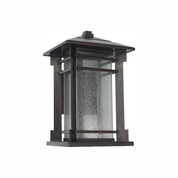 Home Decorators Collection 1Light Oil Rubbed Bronze Outdoor Integrated