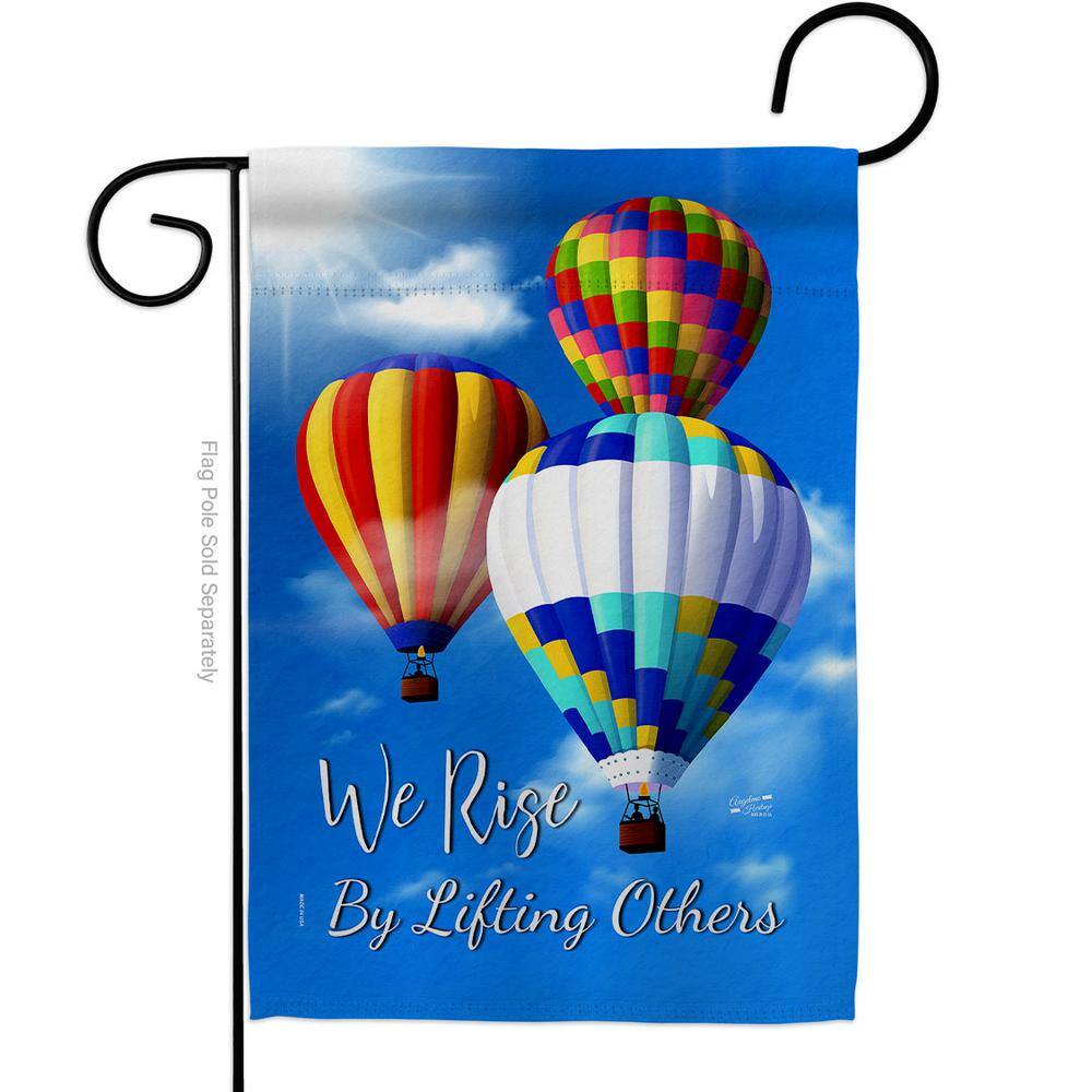 13 in. x 18.5 in. 3 Hot Air Balloon Summer Double-Sided Garden Flag Summer Decorative Vertical Flags price history on PriceWatchPro