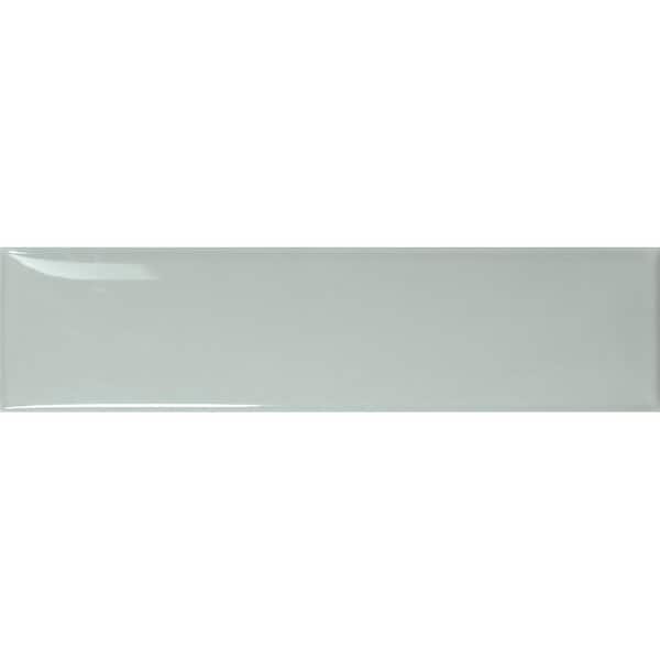Emser Vogue Gray Ceramic Cove Base Tile (6-in x 8-in)