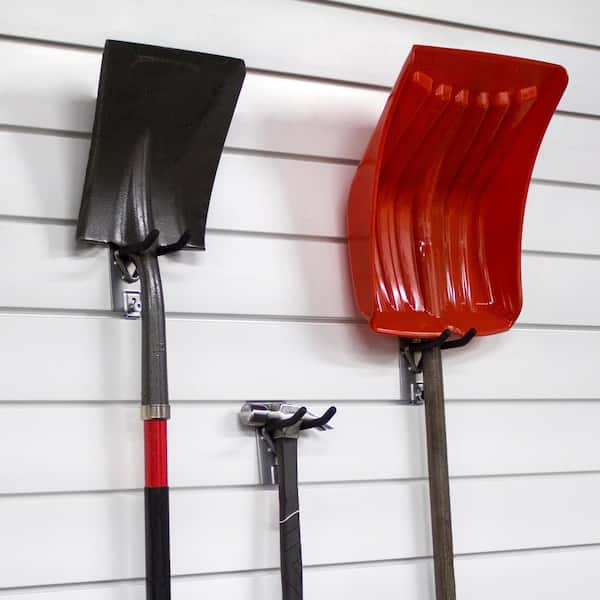 Slatwall 4 in. Double Hook (3-Pack)