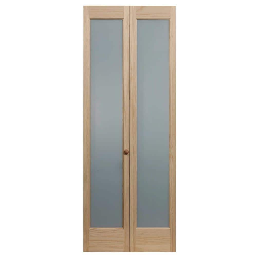 Have a question about Pinecroft 36 in. x 80 in. Full Frosted Glass