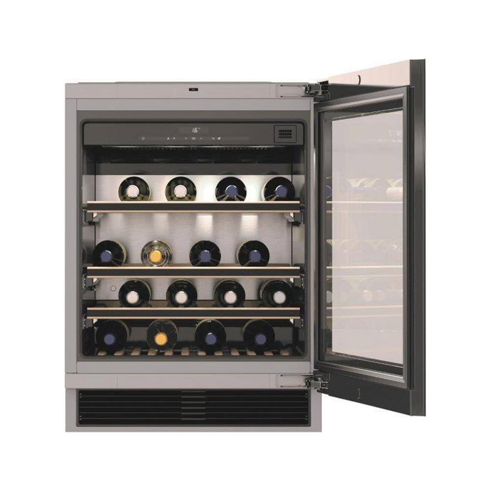 Miele 24 in. 46bottle BuiltIn Undercounter Wine Cooler with Push2Open