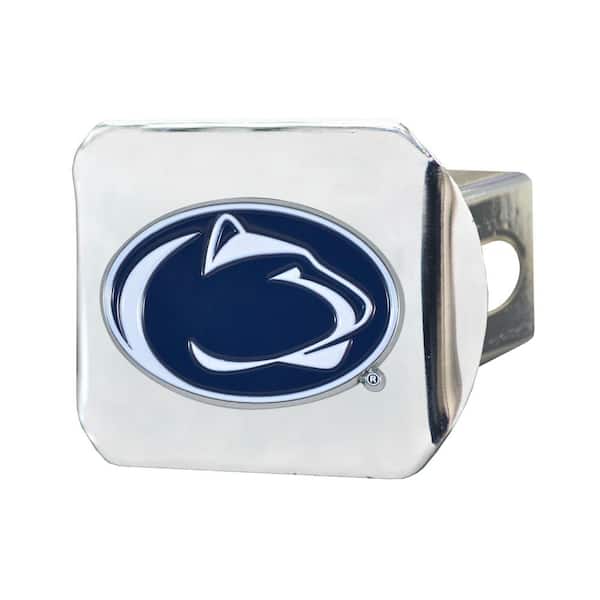 FANMATS NCAA Penn State Color Emblem on Chrome Hitch Cover