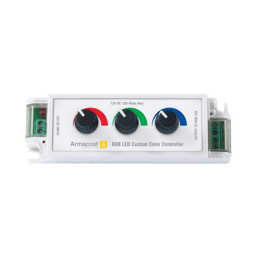 personeelszaken tweedehands Portugees Armacost Lighting RGB LED Custom Color Lighting Controller 711420 - The  Home Depot