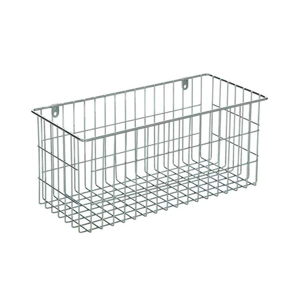 LTL Home Products 6 in. H x 13.5 in. W Chrome Alloy 1-Drawer Wire Basket