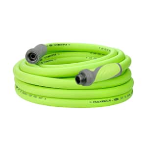 Color Series 5/8 in. x 25 ft. 3/4 in. 11-1/2 GHT Fittings Garden Hose