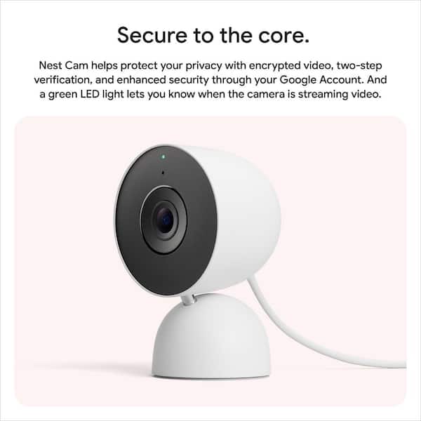 その他 Google Nest Cam Google Nest Indoor Security Camera (Wired, 3rd gen) - Hazel