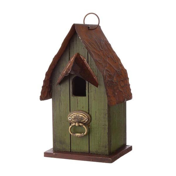 Cedar Wren Home Birdhouse Hanging Wooden Bird house Weather Proof Insect Repel 
