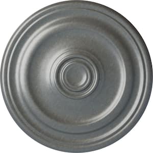 15-7/8 in. x 1-1/2 in. Kepler Traditional Urethane Ceiling Medallion (For Canopies upto 3-3/4 in.), Platinum