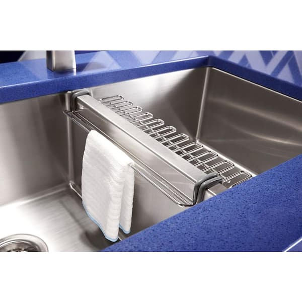 Strive 24 Undermount Single Bowl Kitchen Sink w/ Sink Rack, K-5286