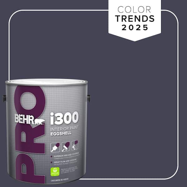 1 gal. #PPU15-19 Black Sapphire Eggshell Interior Paint