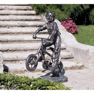 45.5 in. H Out for a Ride Garden Sculpture