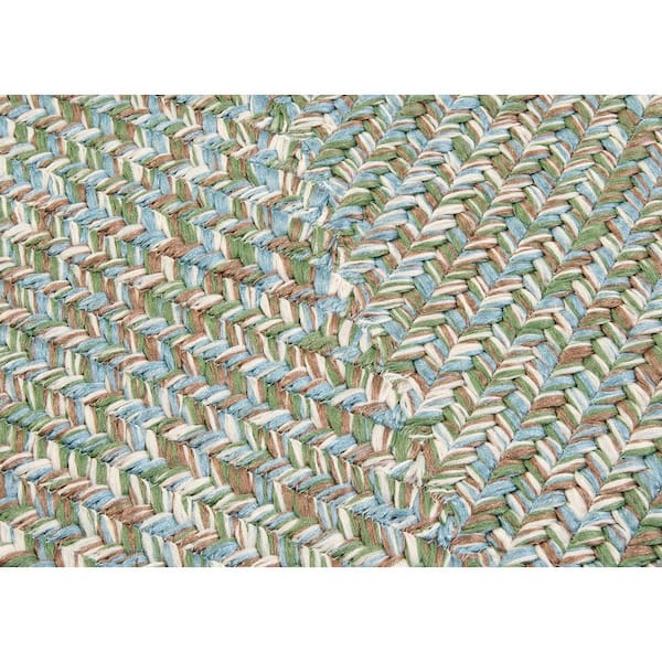 Wesley Seagrass 8 ft. Square Tweed Indoor/Outdoor Area Rug
