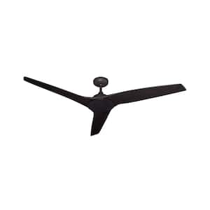 Evolution 60 in. Indoor/Outdoor Oil Rubbed Bronze Ceiling Fan with Remote Control