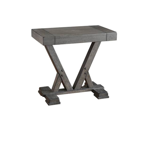 Progressive Furniture Fiji Harbor Gray Chairside Table