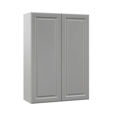 Hampton Bay Designer Series Elgin Assembled 24x42x12 in. Wall Kitchen ...