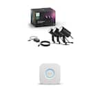 Philips Hue Lily Outdoor Black Spot Light Color Changing (3-Pack