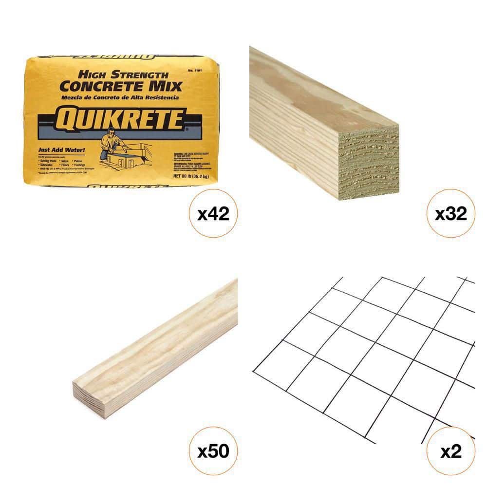 2 in. x 4 in. x 8 ft. #2 Ground Contact Pressure-Treated Southern