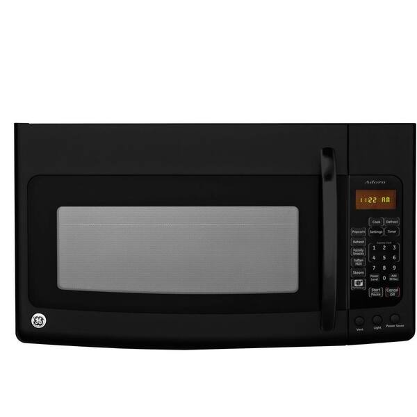 GE Adora Spacemaker 1.9 cu. ft. Over-the-Range Microwave in Black-DISCONTINUED