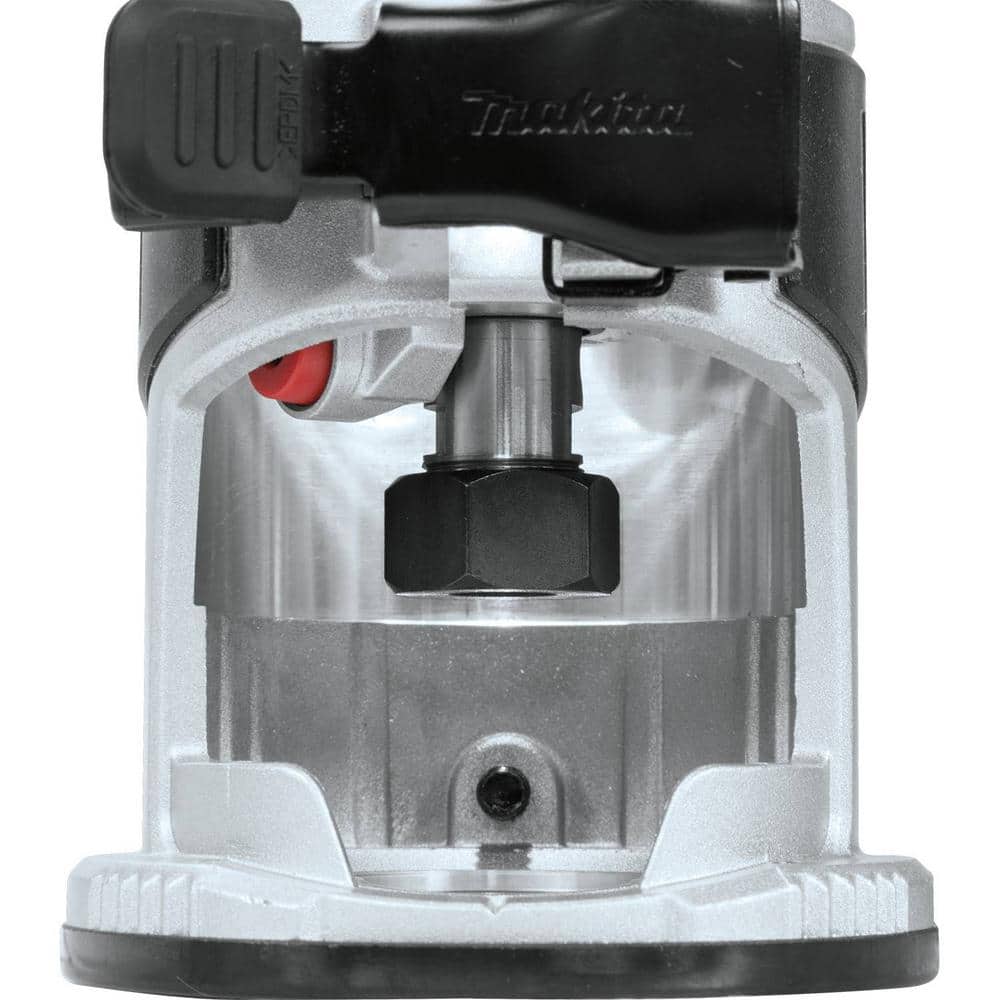 Makita XTR01Z 18V LXT Lithium-Ion Brushless Cordless Variable Speed Compact Router with Built-In LED Light (Tool Only)