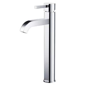 Ramus Single Hole Single-Handle Vessel Bathroom Faucet in Chrome